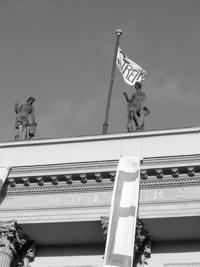 2003 besetzten die Studenten das Hauptgebäude der Humboldt-Universität zu Berlin