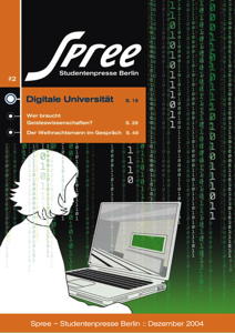 Spree #2 2004: Digitale Hochschule