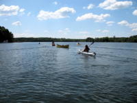 Mit dem Kanu auf der Mecklenburgischen Seenplatte unterwegs, 2008