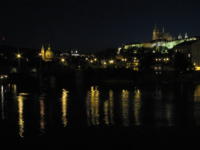 Die Prager Burg bei Nacht, 2009